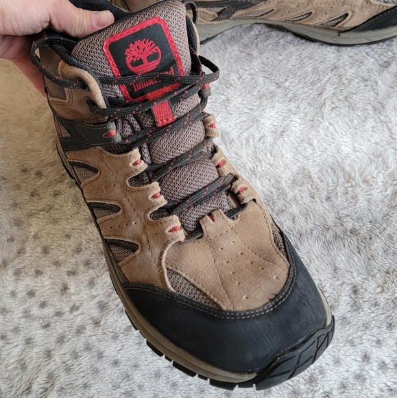 Timberland Sadler Pass Hiking Shoes, Brown Suede, Size 8.5 - Picture 14 of 16